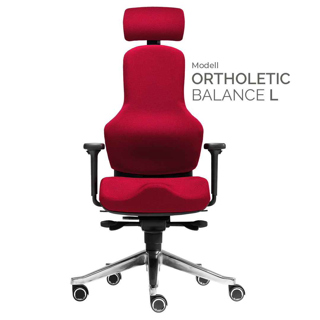 Ortholetic Balance L mit Kopfstütze – Die Sitzgranate vorkonfiguriert 